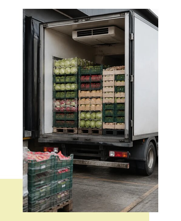 Перевозка плодоовощной продукции оптом напрямую в Усинск