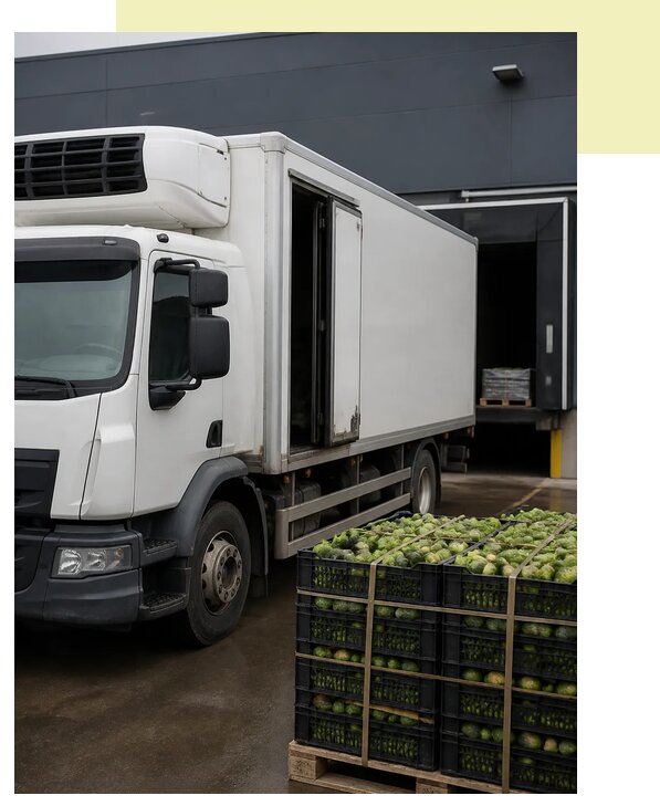 Перевозка брюссельской капусты в Усинск по цене от 5119 р. | Агросервис-Снс